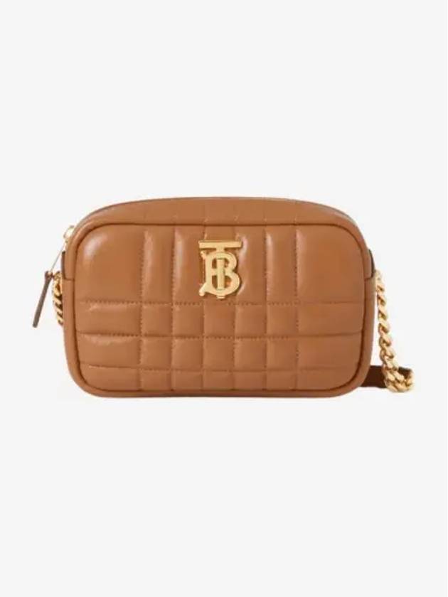 TB Logo Quilted Mini Shoulder Bag Brown - BURBERRY - BALAAN 2