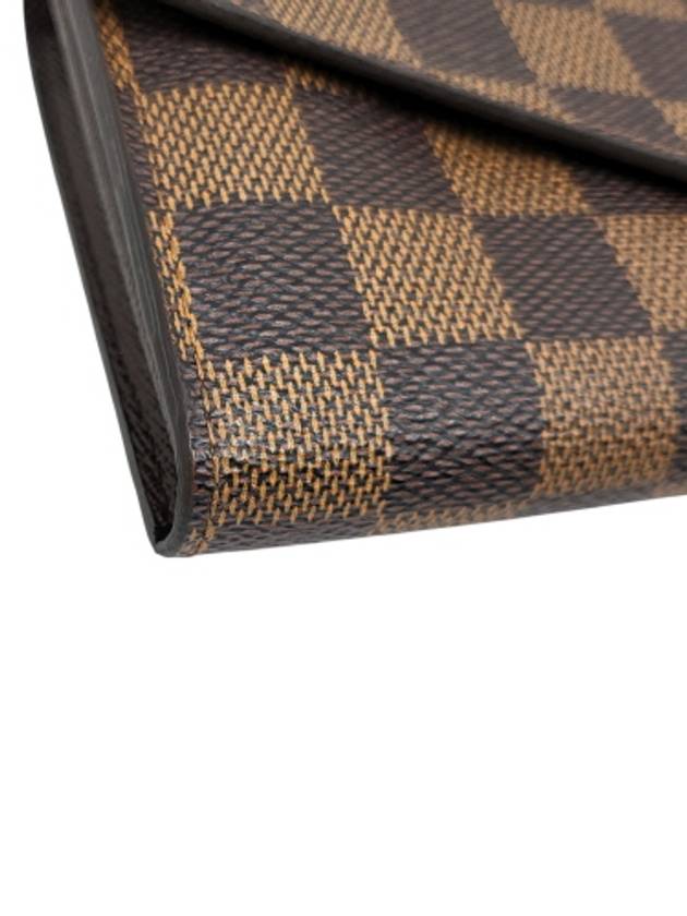 N63209 Damier Even Canvas Sarah Wallet Long - LOUIS VUITTON - BALAAN 5