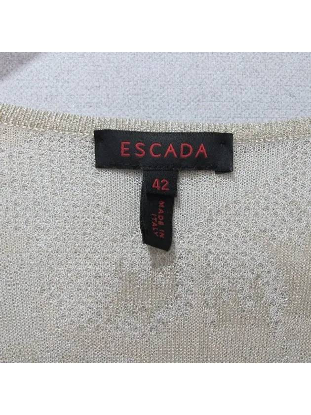 Smith Market Silk Cardigan Women s Clothing - ESCADA - BALAAN 4