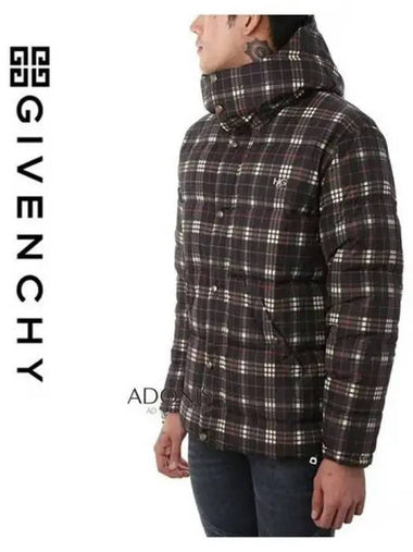 Check padded jacket 0700 411 270 271010 - GIVENCHY - BALAAN 1