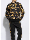 Chromo Couture Sweatshirt Black - VERSACE - BALAAN 3