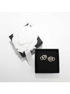 stud earrings metal strass gold crystal - CHANEL - BALAAN 2