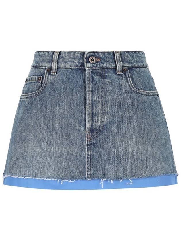 Miu Miu Skirts Clear Blue - MIU MIU - BALAAN 1