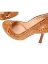 6504 BROWN Knotting Pumps - DSQUARED2 - BALAAN 4