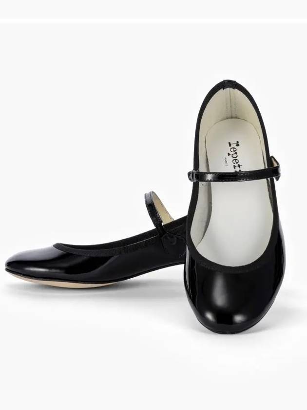 Women's Rose Mary Jane Middle Pumps Black - REPETTO - BALAAN 4