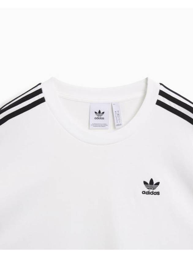 Oversized 3 Stripe Short Sleeve T-Shirt White - ADIDAS - BALAAN 3