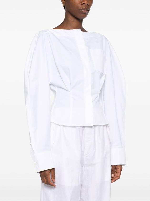 La Chemise Barco Shirt White - JACQUEMUS - BALAAN 4