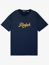 Men s Ralph Blue Short Sleeve T Shirt 710936401 001 - POLO RALPH LAUREN - BALAAN 2