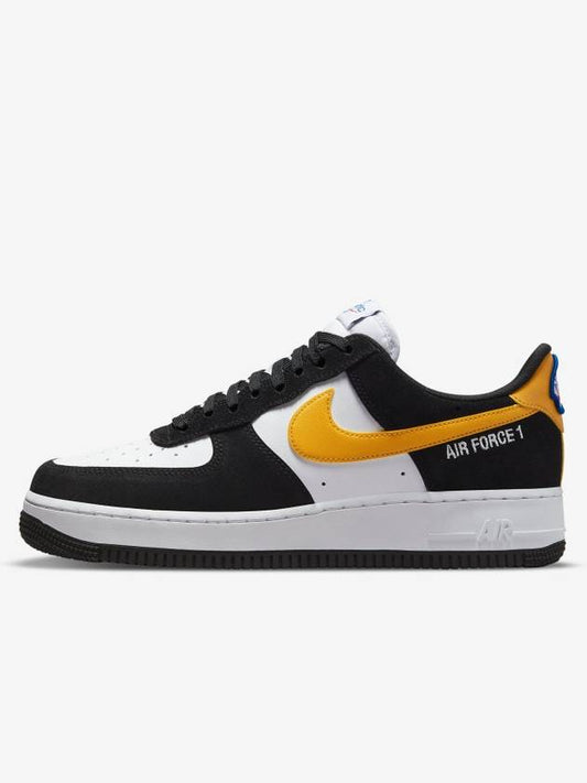 Air Force 1 LV8 Athletic Club Low Top Sneakers Black Yellow - NIKE - BALAAN.