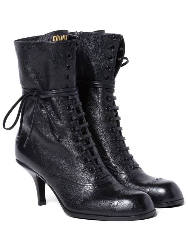 Boots 5U323EFA075070 F0002 Black - MIU MIU - BALAAN 3