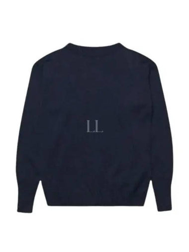 ANDERSEN Seaman Crew Neck Navy Blue - ANDERSEN-ANDERSEN - BALAAN 1