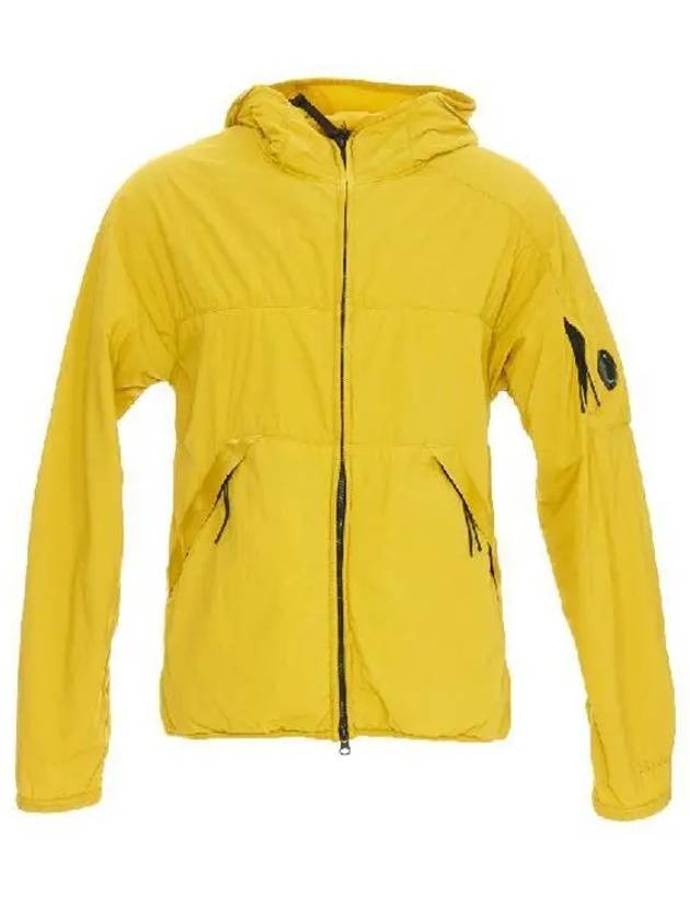 Men's Shell Lens Hooded Jacket Yellow - CP COMPANY - BALAAN 8