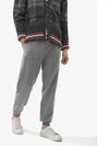 Drawstring Cashmere Track Pants Grey - THOM BROWNE - BALAAN 2