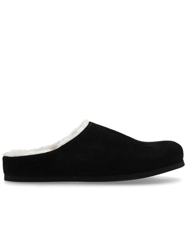 Common Projects Leather Slides Clog, Men's, Black - COMMON PROJECTS - BALAAN 1