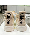 Lauren Lace Low Top Sneakers Mild Beige - CHLOE - BALAAN 4