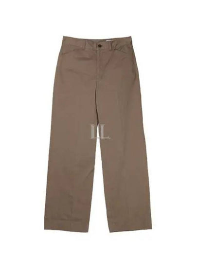 Chino Straight Pants Brown - LEMAIRE - BALAAN 2