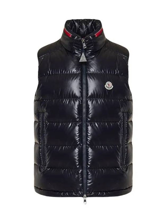 OUSE padded vest dark navy 1A000 45 595ZJ 778 - MONCLER - BALAAN 2