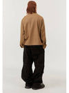 Cotton Twill Cargo Wide Pants Black - MONTSENU - BALAAN 6