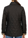 Diamond Quilted Thermoregulated Jacket Black - BURBERRY - BALAAN 8