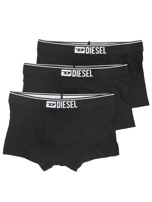 Umbx Damien Plain Boxer Briefs 3 Pack Black - DIESEL - BALAAN 2