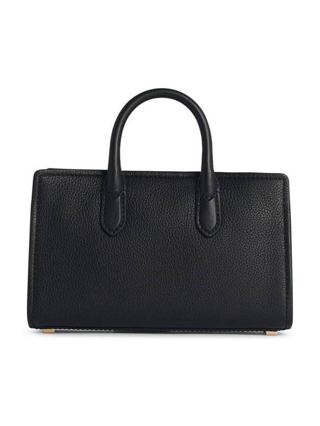 Michael Kors 'Scarlett' Black Leather Bag - MICHAEL KORS - BALAAN 3