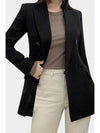 Kabala wool blazer jacket black 60461039600 - MAX MARA - BALAAN 3