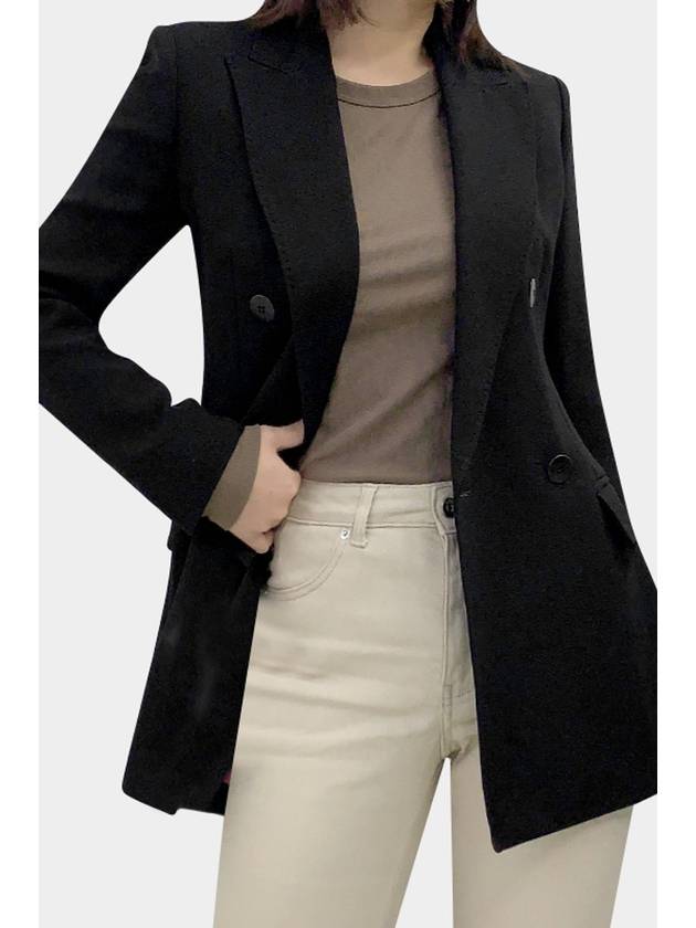 Kabala wool blazer jacket black 60461039600 - MAX MARA - BALAAN 3