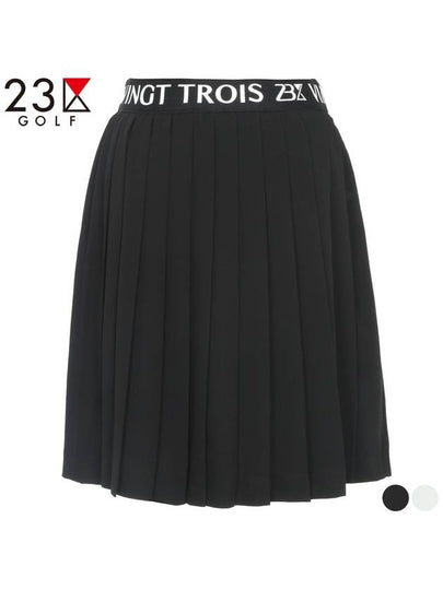 Golf Band Pleated Skirt EN2LPC030 - 23KU - BALAAN 2