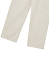 Cotton Twill Semi Wide Jeans Ivory - THE GREEN LAB - BALAAN 5