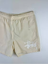 Big Graffiti Water Shorts Cream - STUSSY - BALAAN 4