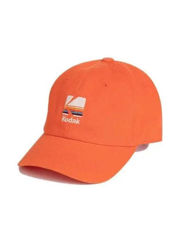 KODAK Apparel rainbow embroidery ball cap ORANGE - KODO - BALAAN 1