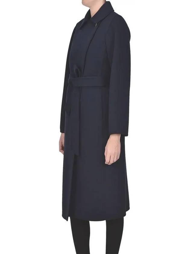 Manuela 1 Virgin Wool Single Coat Ultramarine - MAX MARA - BALAAN 4