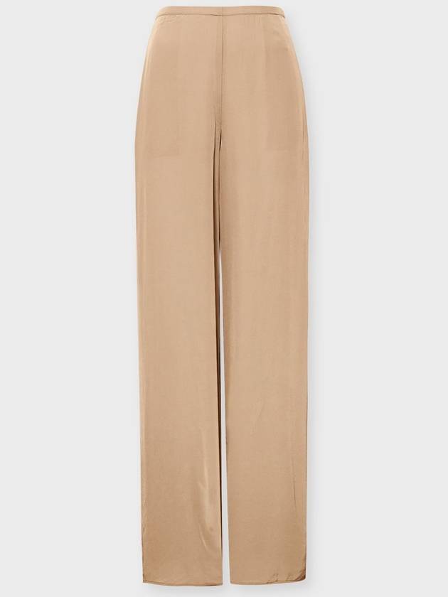 Women's Fluid Viscose Wide Pants Beige - THEORY - BALAAN 2