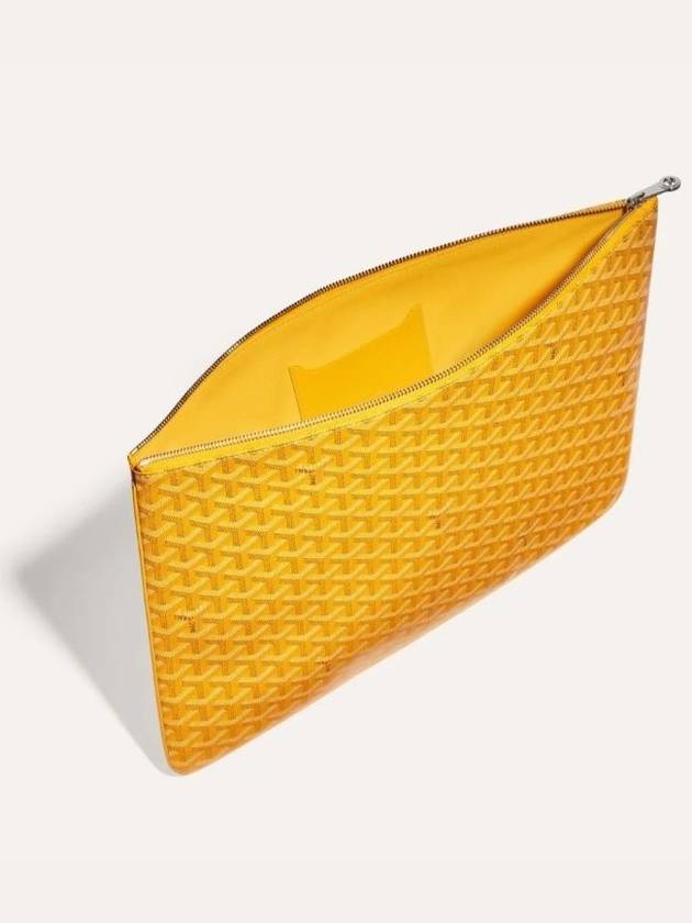 Senna GM Clutch Bag Yellow - GOYARD - BALAAN 3