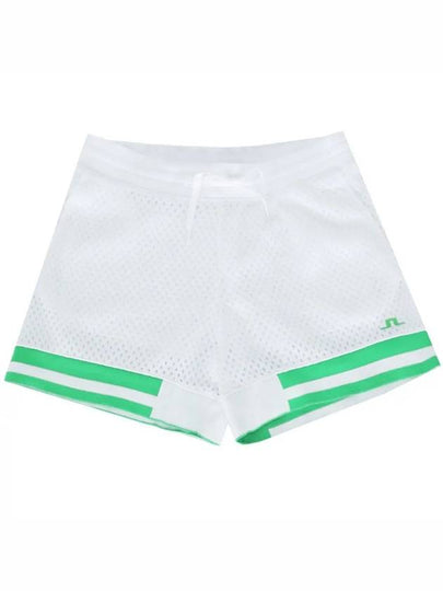 Mesha Mesh Shorts White - J.LINDEBERG - BALAAN 2