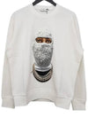 NUS20241 081 Mask Sweatshirt White - IH NOM UH NIT - BALAAN 2