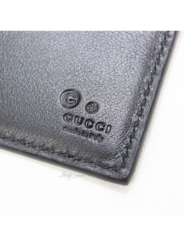 Micro GG Ssima Bifold Wallet Black - GUCCI - BALAAN 9