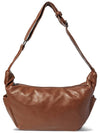 Eco Leather Hobo Cross Bag Brown - THE GREEN LAB - BALAAN 2