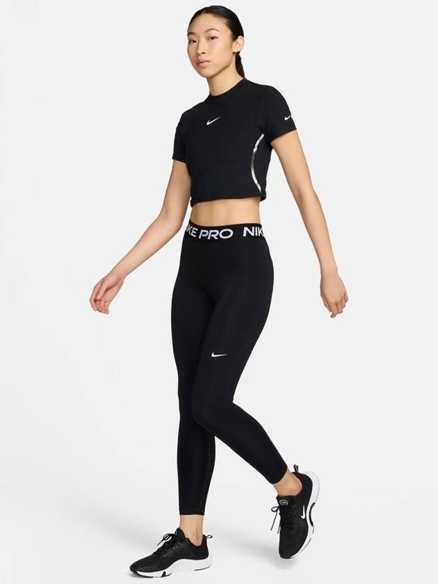 Dry fit crop t shirt FZ4758 010 black WOMENS M Asian - NIKE - BALAAN 6