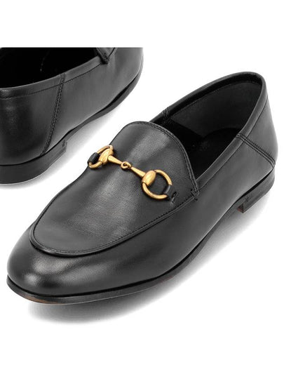 Leather Horsebit Loafers Black - GUCCI - BALAAN 2