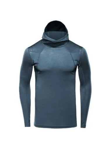 BLACKYAK Men s Gula Hood Base Layer S9 - BLACKBROWN - BALAAN 1