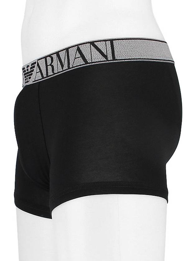 Logo Band Trunk Briefs 2 Pack - EMPORIO ARMANI - 4