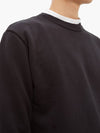 Logo Jacquard Sweatshirt Black - MAISON KITSUNE - BALAAN 4