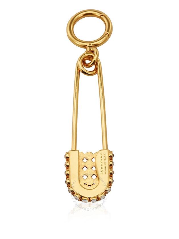 Burberry Bronze And Crystal Kilt Pin - BURBERRY - BALAAN 3