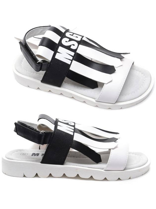 Striped Sandals 022759 001 01 20S - MSGM - BALAAN 1