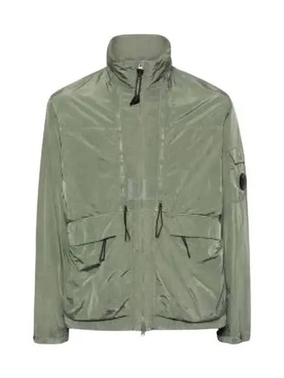 Men's Chrome-R Zip-Up Jacket Green - CP COMPANY - BALAAN 2