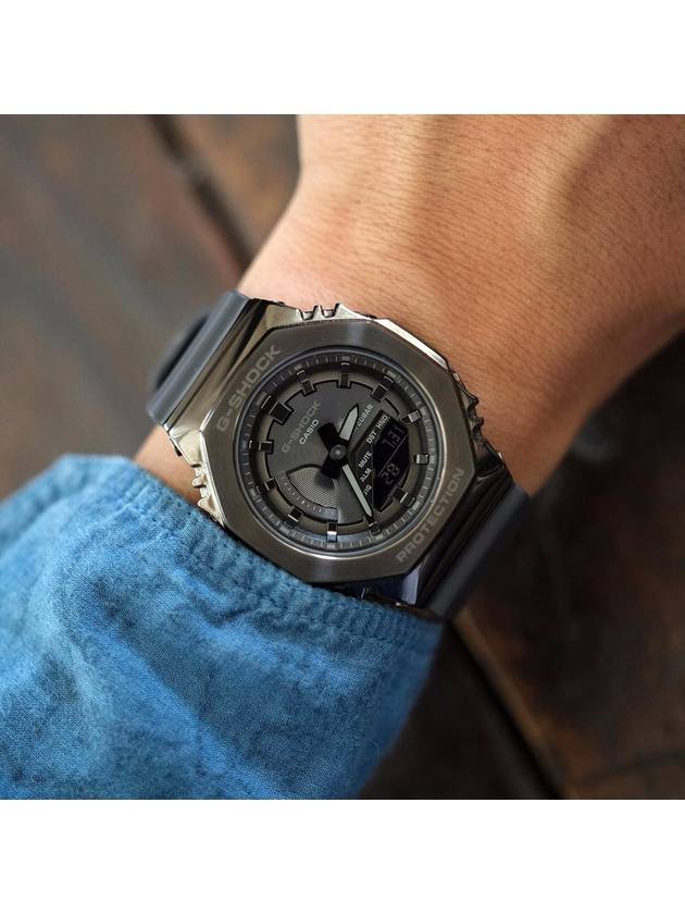 Men's Full Metal Chrome All Black Gial Oak Bluetooth Men's Metal Watch - G-SHOCK - BALAAN 4