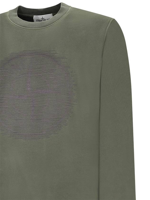 OPTICAL THREE EMBROIDERY SWEATSHIRT - STONE ISLAND - BALAAN 3