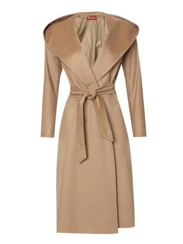 Danton Cashmere Single Coat Beige - MAX MARA - BALAAN 2