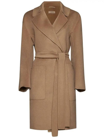 PARIS Belted Wool Coat Brown 2390160239 045 - MAX MARA - BALAAN 2